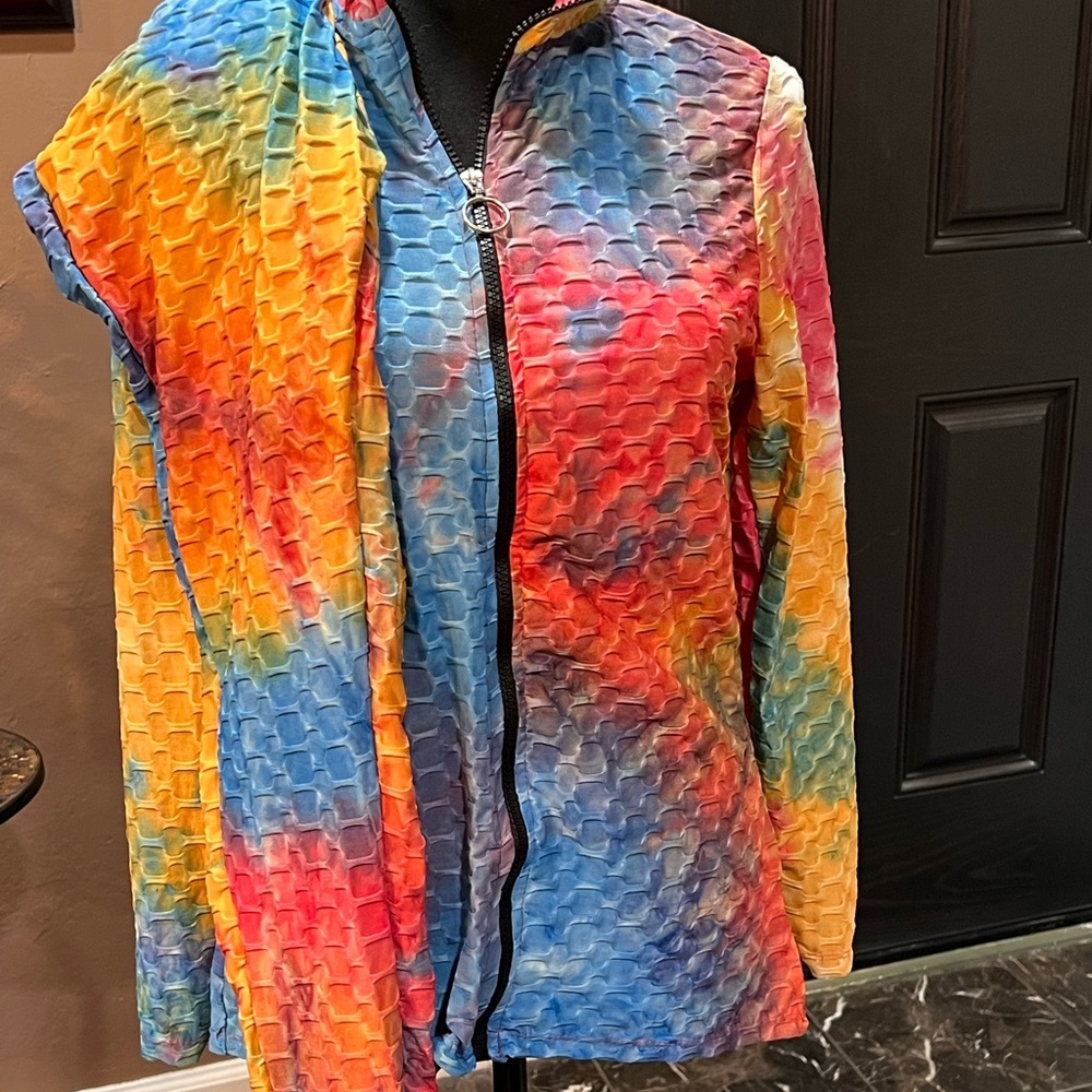 Rainbow 2 piece womens jogger set